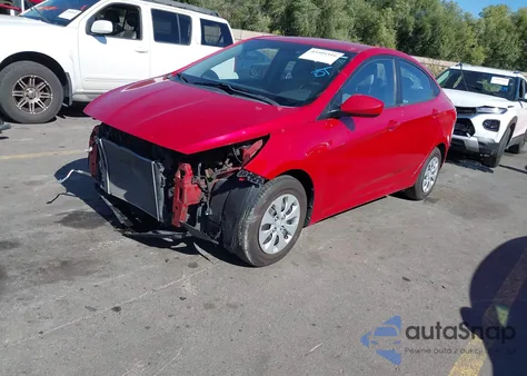 2015 Hyundai Accent Gls from USA, damaged, VIN KMHCT4AE1FU818758